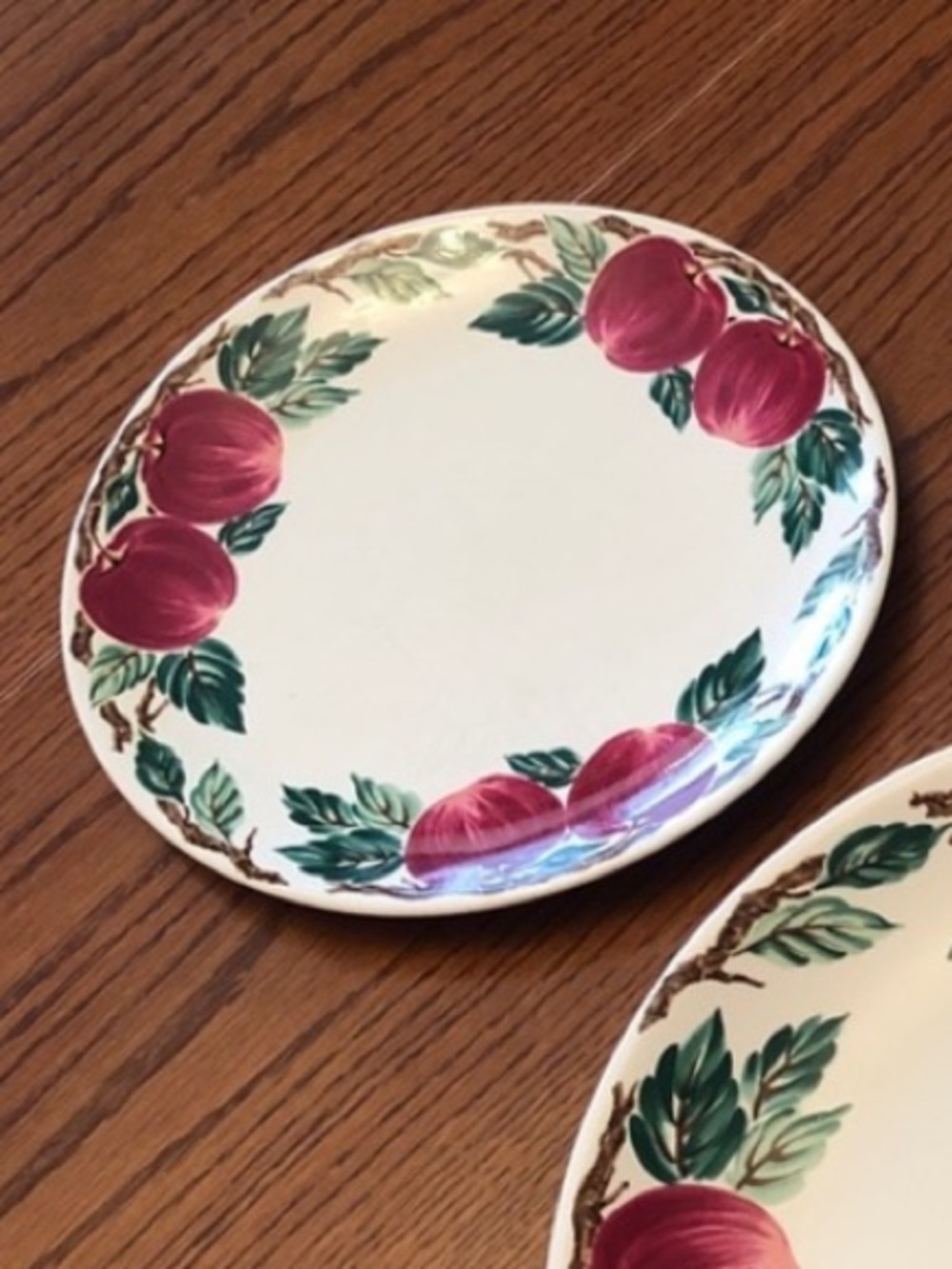 Bella Roma Salad Plate Nancy Calhoun Farmhouse Apple Vintage China